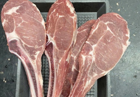 Veal Rack 7 ribs, Đầu thăn ngoại hay Sườn Bê cắt kiễu Pháp